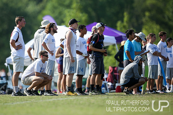 Action from USAU College Division 1 Nationals