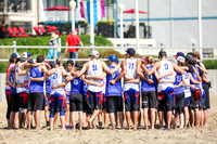 Action from 2016 USAU Beach Nationals