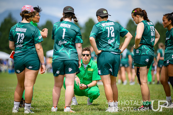 Pool play at USAU D-I College Championships