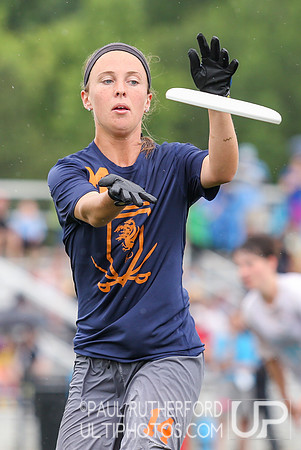 Action from USAU College Division 1 Nationals