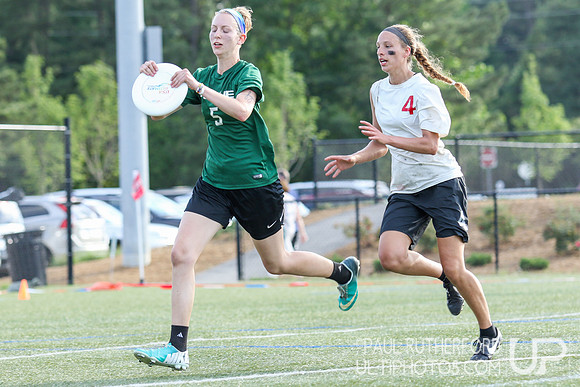 Action from USAU College Division 1 Nationals