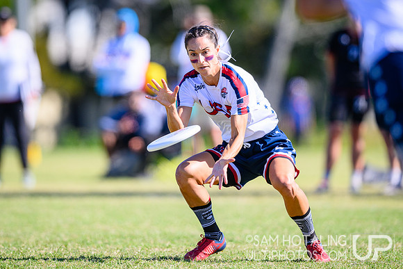 Pool play during World Ultimate Championships at Runaway Bay Precinct