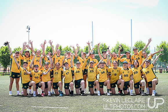Australia Women's U24 Team Photo - WU24 Monday