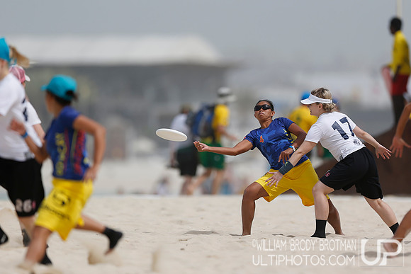 Day 4 of the 2015 World Championships of Beach Ultimate