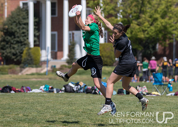 Colonial Women's D1 Championships, Day 1 : April 16, 2016