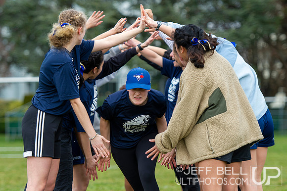 The ninth annual Douglas Bowl featuring UVIC and UBC Women’s and Open Ultimate teams.
