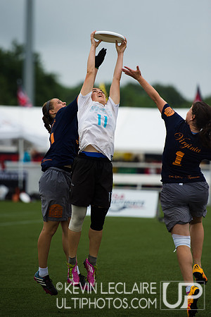 Womens Semi Virginia v. Whitman - 2016 USA Ultimate College Cham