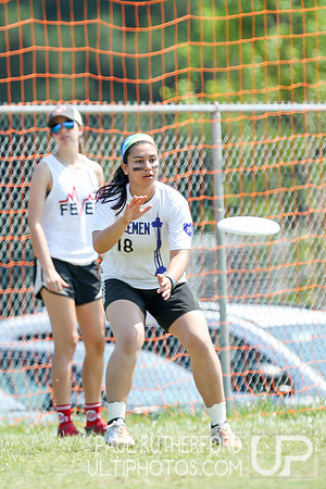 Action from USAU College Division 1 Nationals