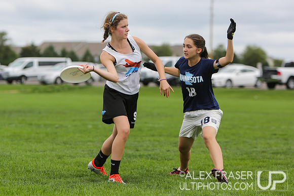U19 Girls - Friday - 2016 USAU Youth Club Championships