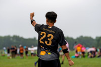 Buzz Bullets vs Seattle Sockeye in pool play at World Ultimate Club Championships