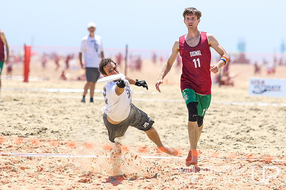 Action from 2016 USAU Beach Nationals