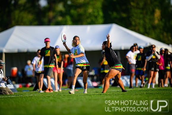 Color of Ultimate showcase game during International Club Championships at Aurora Sports Park