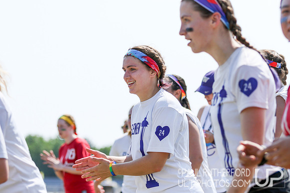Action from USAU College Division 1 Nationals