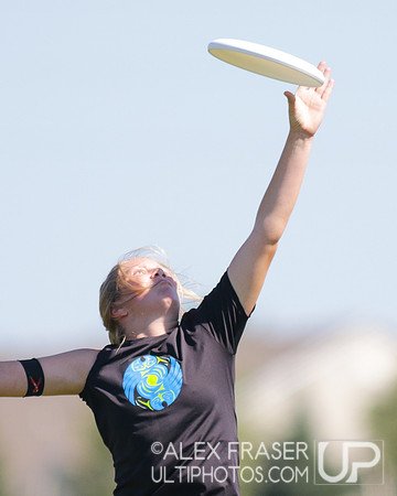 U19 Girls Semfinals - 2016 USAU Youth Club Championships