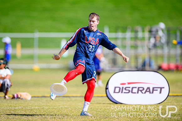 Mixed semifinals during World Ultimate Championships at Runaway Bay Sports Precinct
