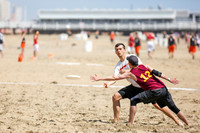 Action from 2016 USAU Beach Nationals