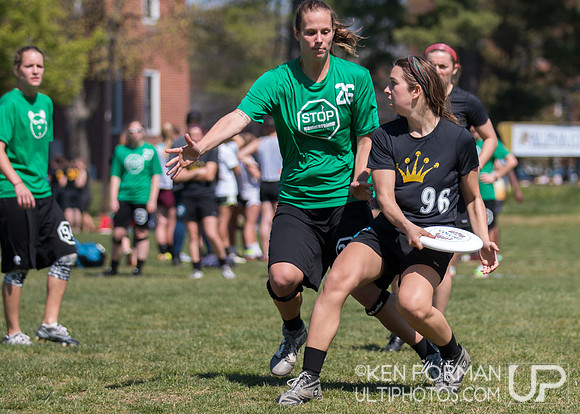 Colonial Women's D1 Championships, Day 1: Apr. 16, 2016