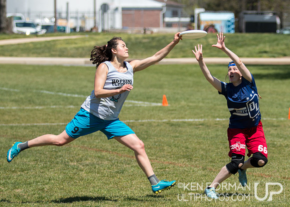 Colonial Women's D1 Championships, D2 : Apr. 17, 2016