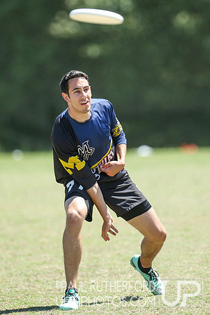 Action from USAU College Division 1 Nationals