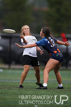 USA Ultimate YCC 2022 -- U17 Girls Sat Action