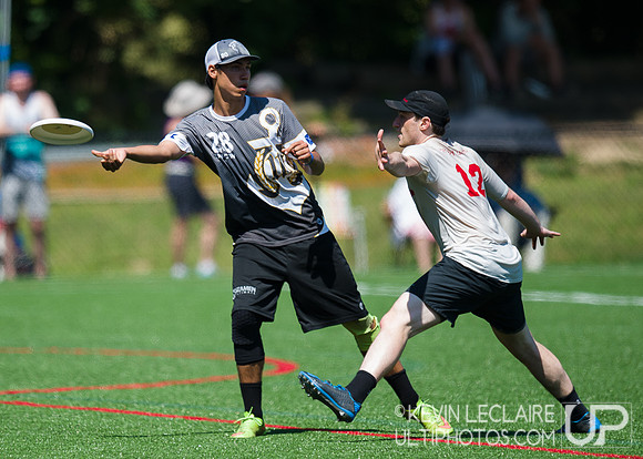 Saturday Pool Play - 2016 USA Ultimate College Championships