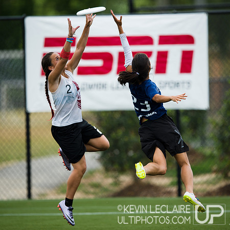 Women's Final Stanford v Whitman - 2016 USA Ultimate College Cha