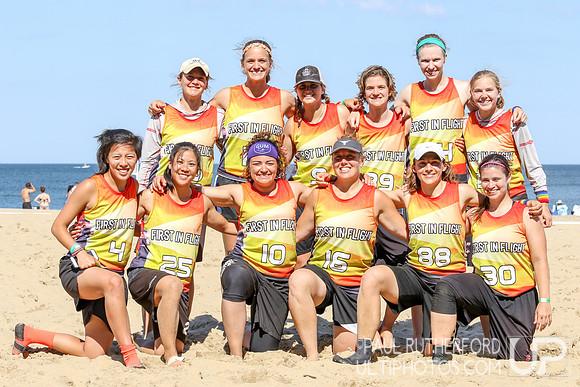 Team Photos from 2016 USAU Beach Nationals