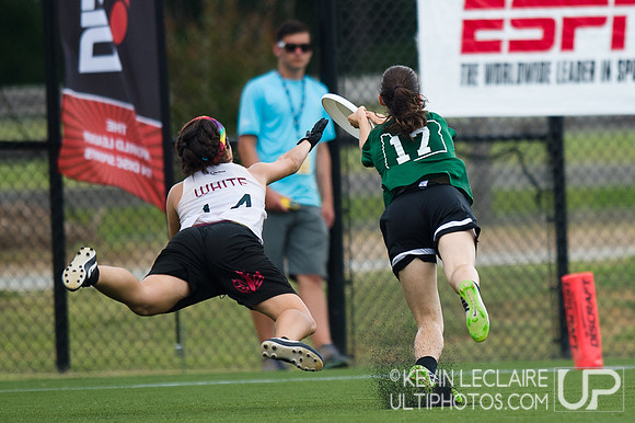Womens Semi Stanford v Oregon - 2016 USA Ultimate College Champi