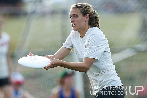Action from USAU College Division 1 Nationals