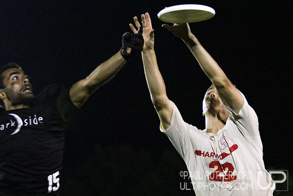 Action from USAU College Division 1 Nationals