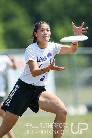 Action from USAU College Division 1 Nationals