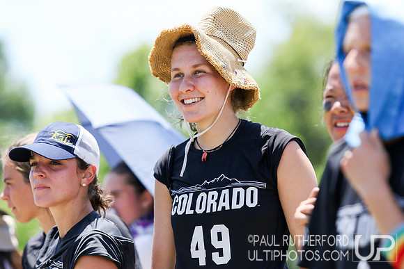 Action from USAU College Division 1 Nationals