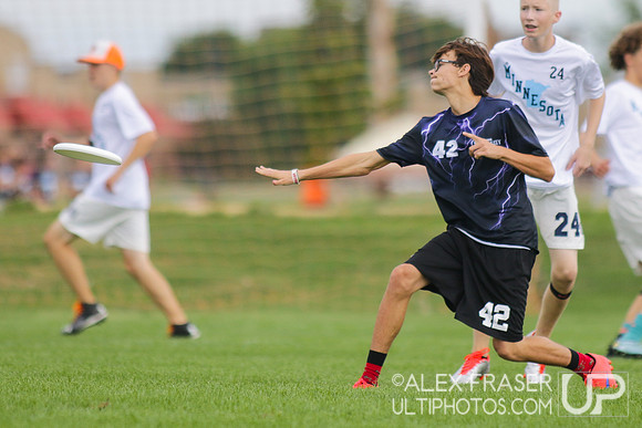 U16 Boys - Friday - 2016 USAU Youth Club Championships