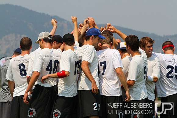 Saturday Open division action from 2012 College Nationals