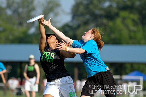 Sunday Girls Play-In Game -- USAU 2012 HS Southerns