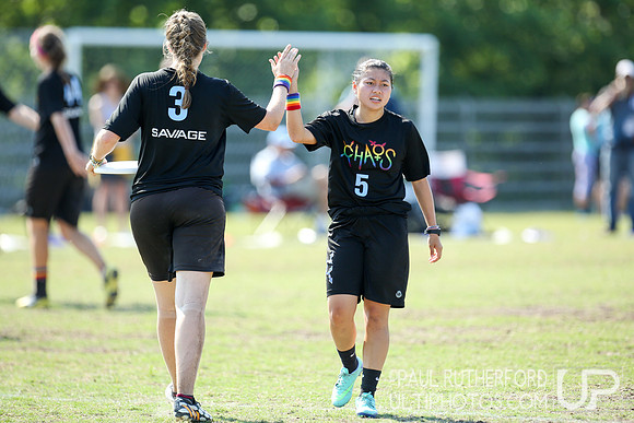 Action from USAU College Division 1 Nationals