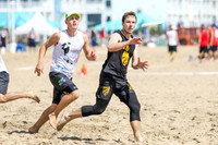 Action from 2016 USAU Beach Nationals