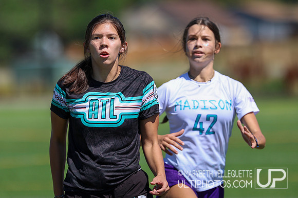 Sunday action at the USA Ultimate Youth Club Championships in th