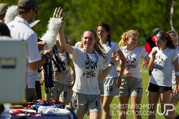 USAU Southern HS Regional Championships 2016 - Sunday