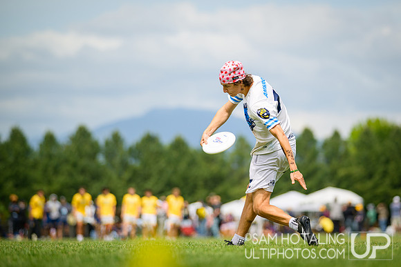 Pool play at USAU D-I College Championships