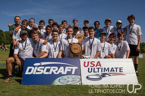 USAU Southern HS Regional Championships 2016 - Sunday