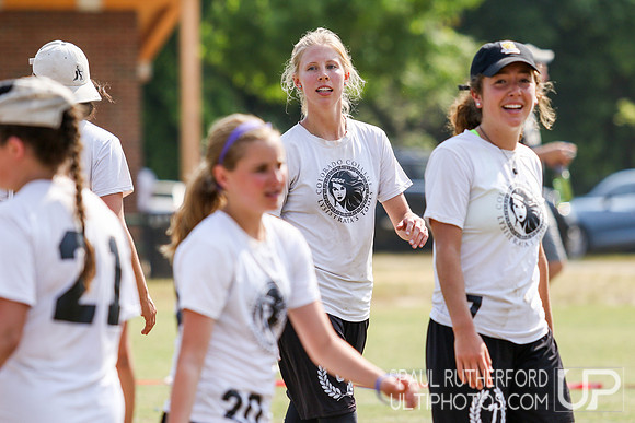 Action from USAU College Division 1 Nationals