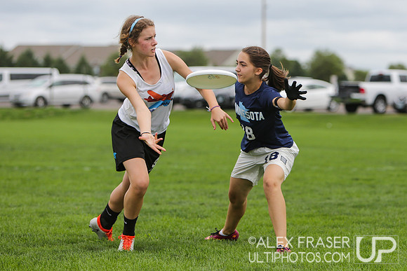 U19 Girls - Friday - 2016 USAU Youth Club Championships