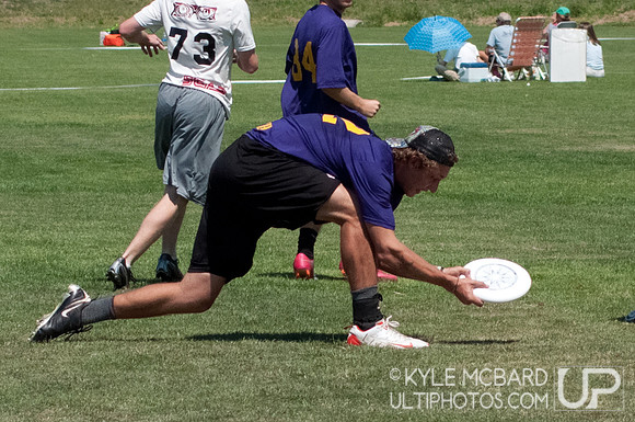 Sunday open action from NorCal D-I Sectionals 2012