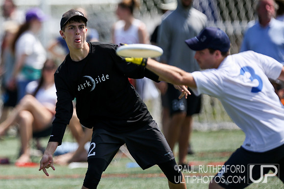 Action from USAU College Division 1 Nationals