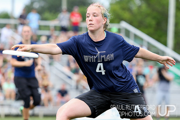 Action from USAU College Division 1 Nationals