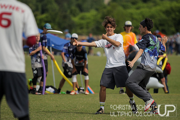 USAU Southern HS Regional Championships 2016 - Sunday
