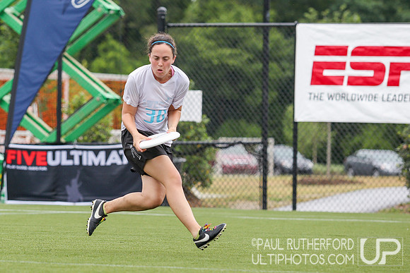 Action from USAU College Division 1 Nationals