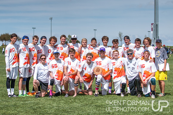 Monarch High School 2nd Place D1 Mens Team Photo : 8 May 2016