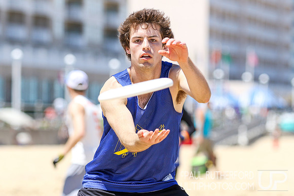 Action from 2016 USAU Beach Nationals